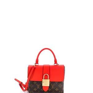 Louis Vuitton Locky Handbag Canvas With #233636L17B